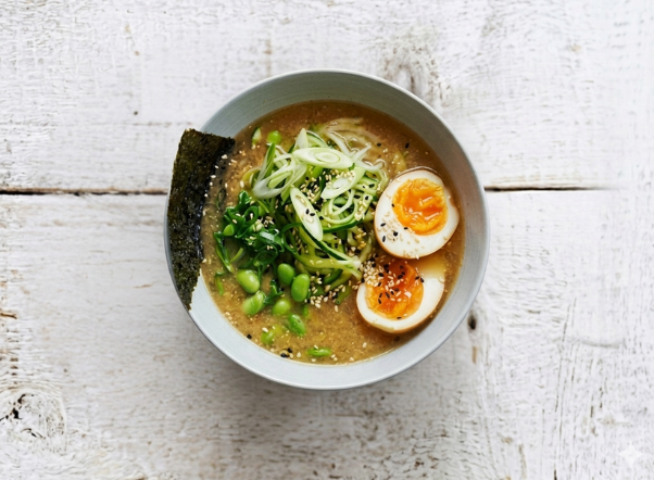 courgette noodle miso ramen