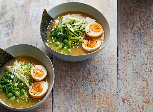 courgette noodle miso ramen