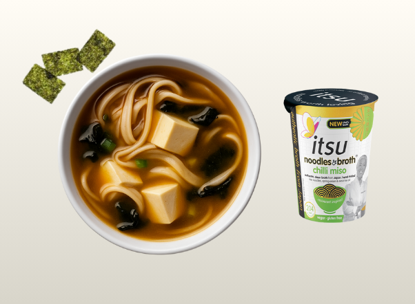 chilli miso noodles & broth pot