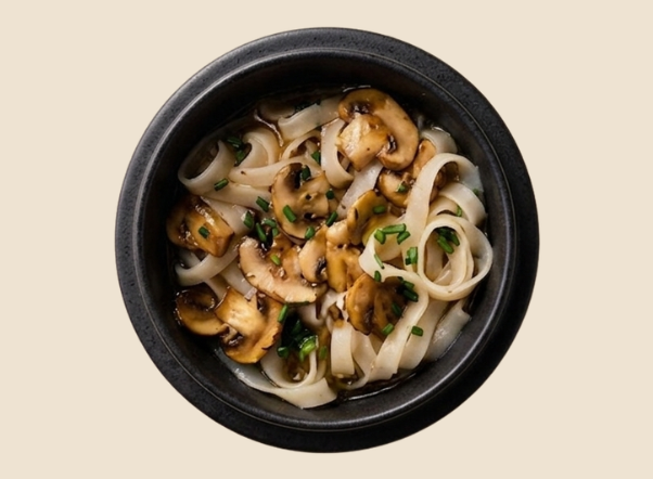 chilli miso noodles & broth pot (vegan)