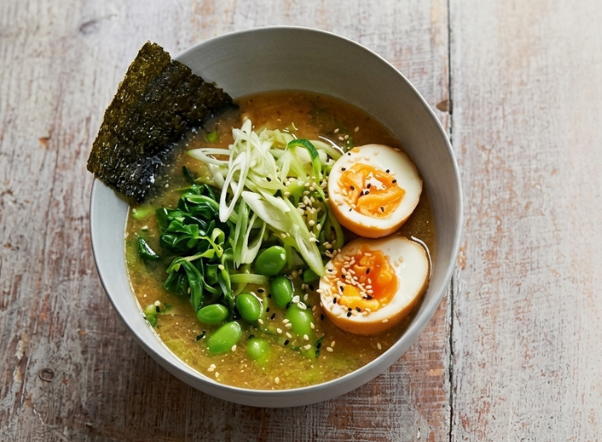 courgette noodle miso ramen