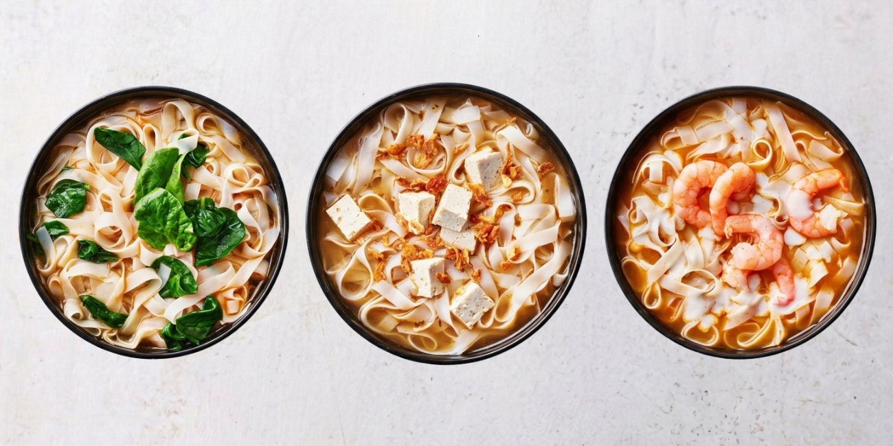 build a nourishing desk lunch with itsu noodle pots