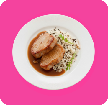 itsu grilled miso pork.png