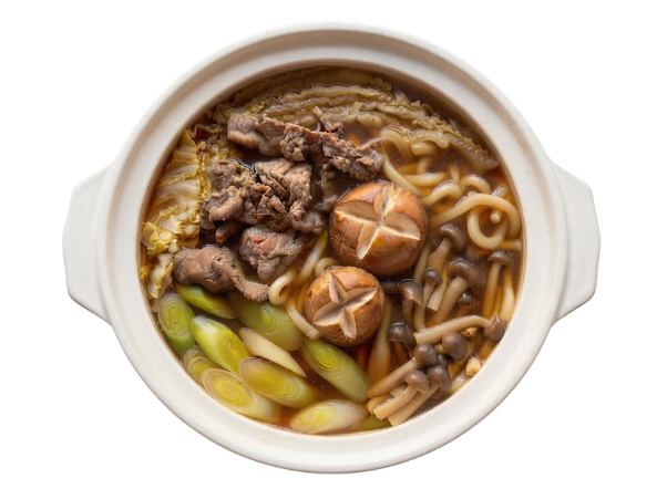 one pot beef udon